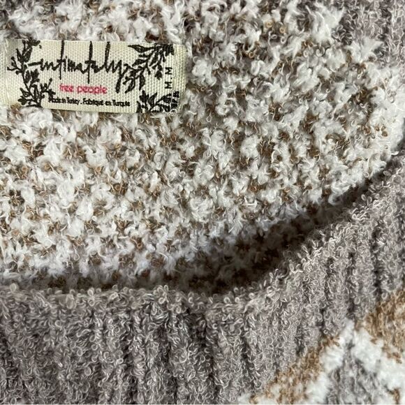 Free People X REVOLVE Dream Diamonds Romper in Grey Combo - Picture 12 of 12